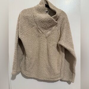 Zella Cream Sherpa Jacket